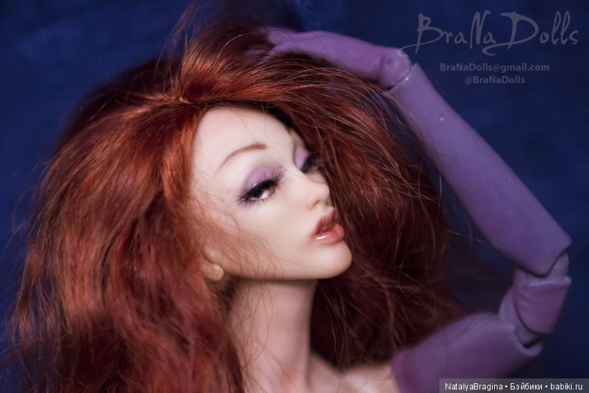 Джессика Рэббит — Авторские шарнирные куклы своими руками: лепка