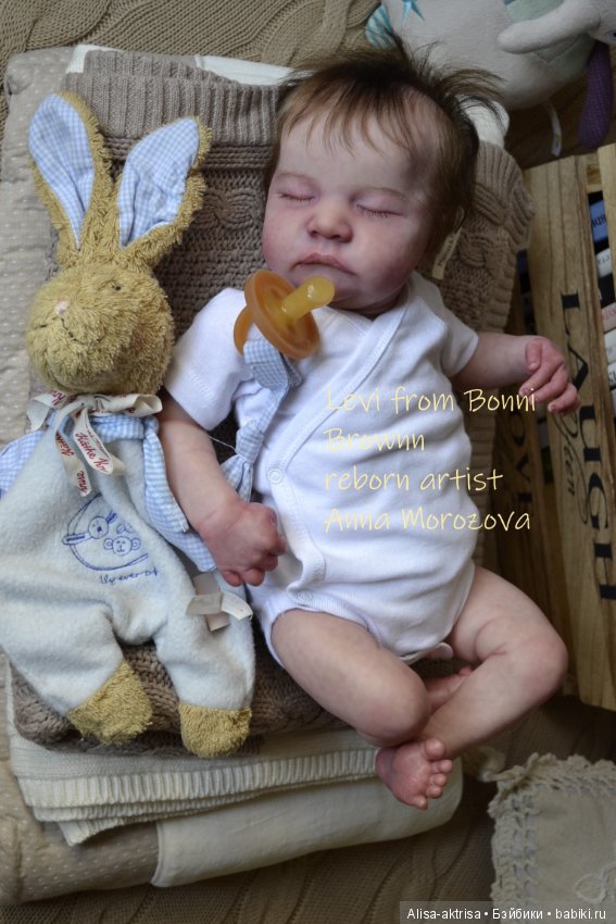 Милый милый Леви... Кукла-реборн Анны Морозовой (фото 9)