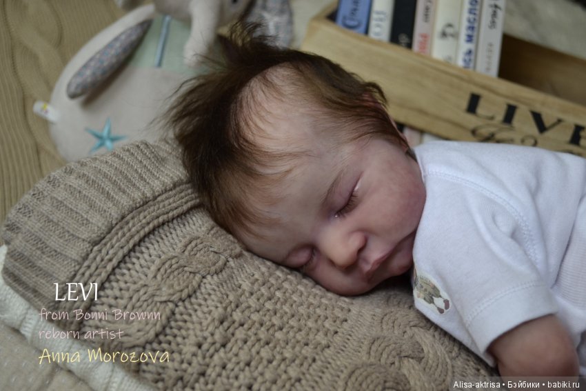 Милый милый Леви... Кукла-реборн Анны Морозовой (фото 4)