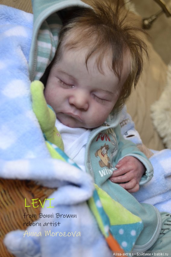Милый милый Леви... Кукла-реборн Анны Морозовой