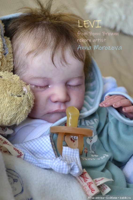 Милый милый Леви... Кукла-реборн Анны Морозовой