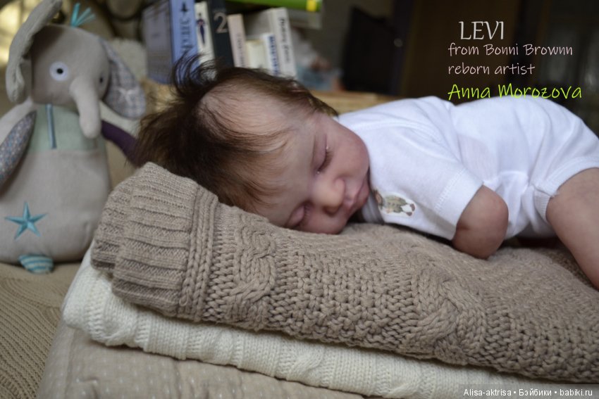 Милый милый Леви... Кукла-реборн Анны Морозовой (фото 3)