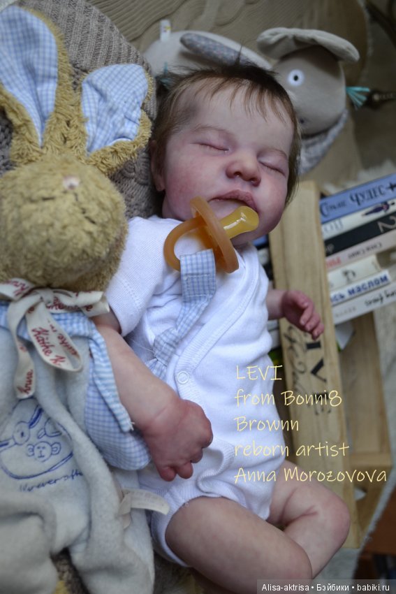 Милый милый Леви... Кукла-реборн Анны Морозовой (фото 8)