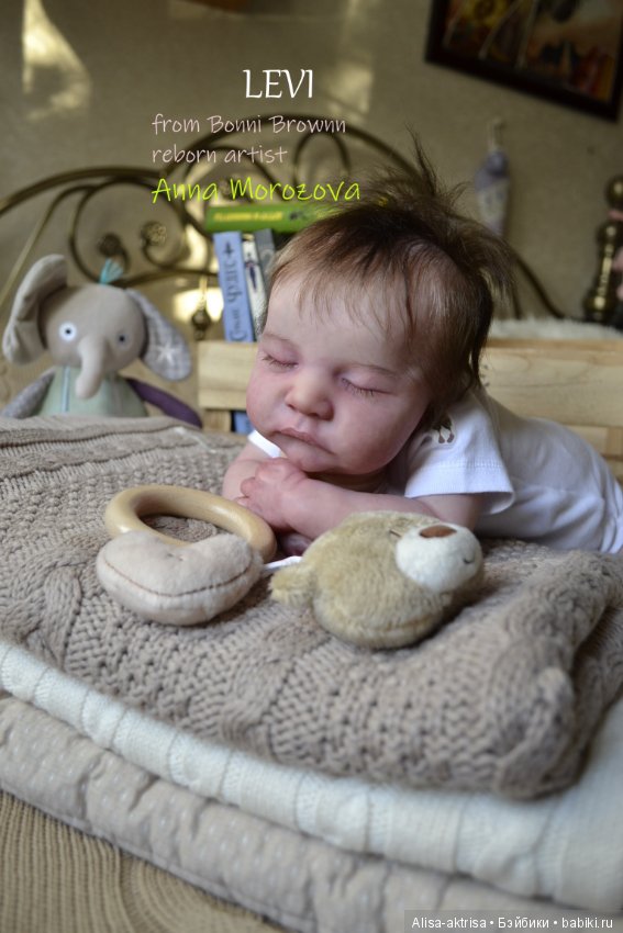 Милый милый Леви... Кукла-реборн Анны Морозовой (фото 5)