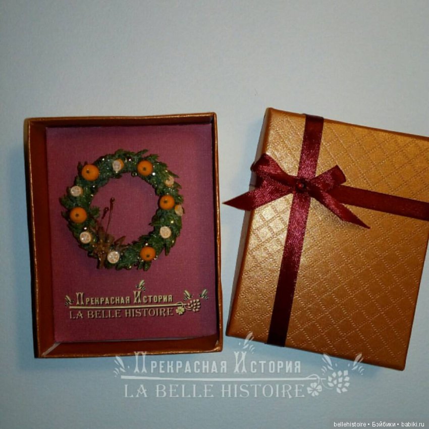 В ожидании Рождества. Миниатюрные кукольные новогодние веночки (фото 5)