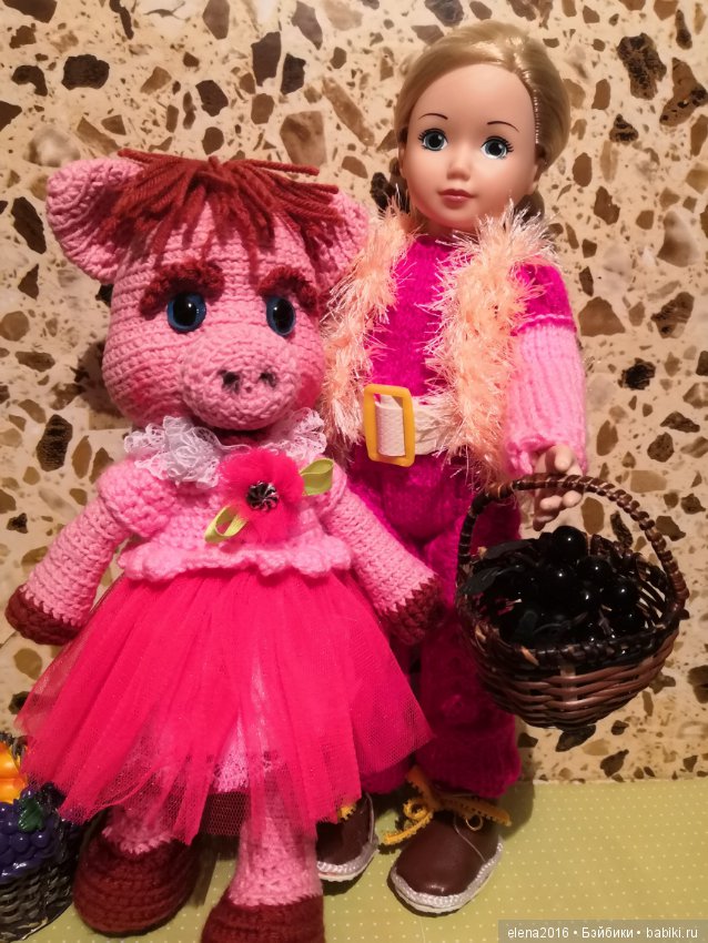 Свинка Пигги — Вязаные игрушки и амигуруми: крючком