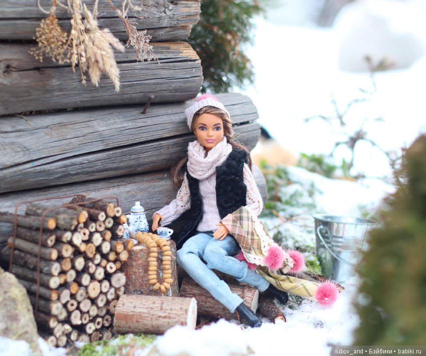 Зима в деревне — Разные шарнирные куклы (не БЖД): редкие (фото 7)