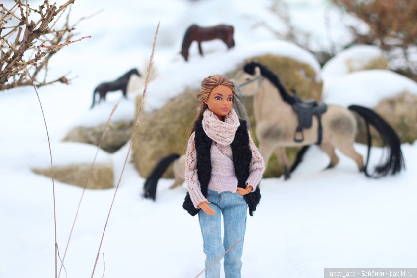 Зима в деревне — Разные шарнирные куклы (не БЖД): редкие