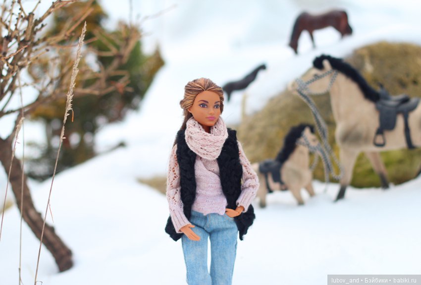 Зима в деревне — Разные шарнирные куклы (не БЖД): редкие