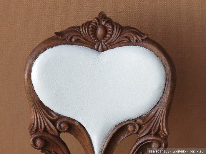 Резное кресло — Мебель для кукол и домиков: фото (фото 8)