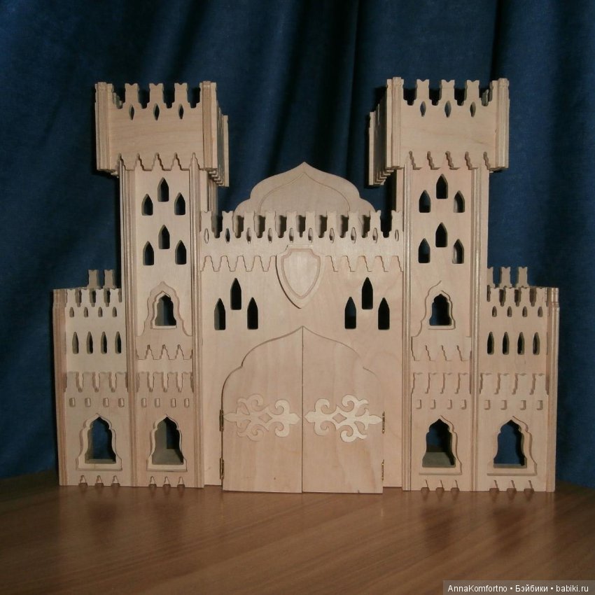 Замки-крепости — Аксессуары для кукол своими руками: идеи (фото 4)