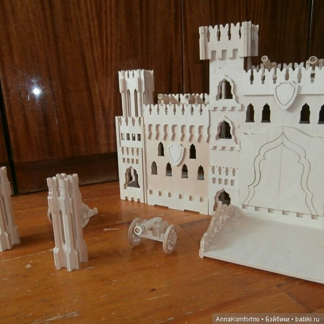 Замки-крепости — Аксессуары для кукол своими руками: идеи (фото 6)