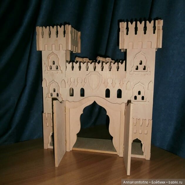 Замки-крепости — Аксессуары для кукол своими руками: идеи (фото 2)