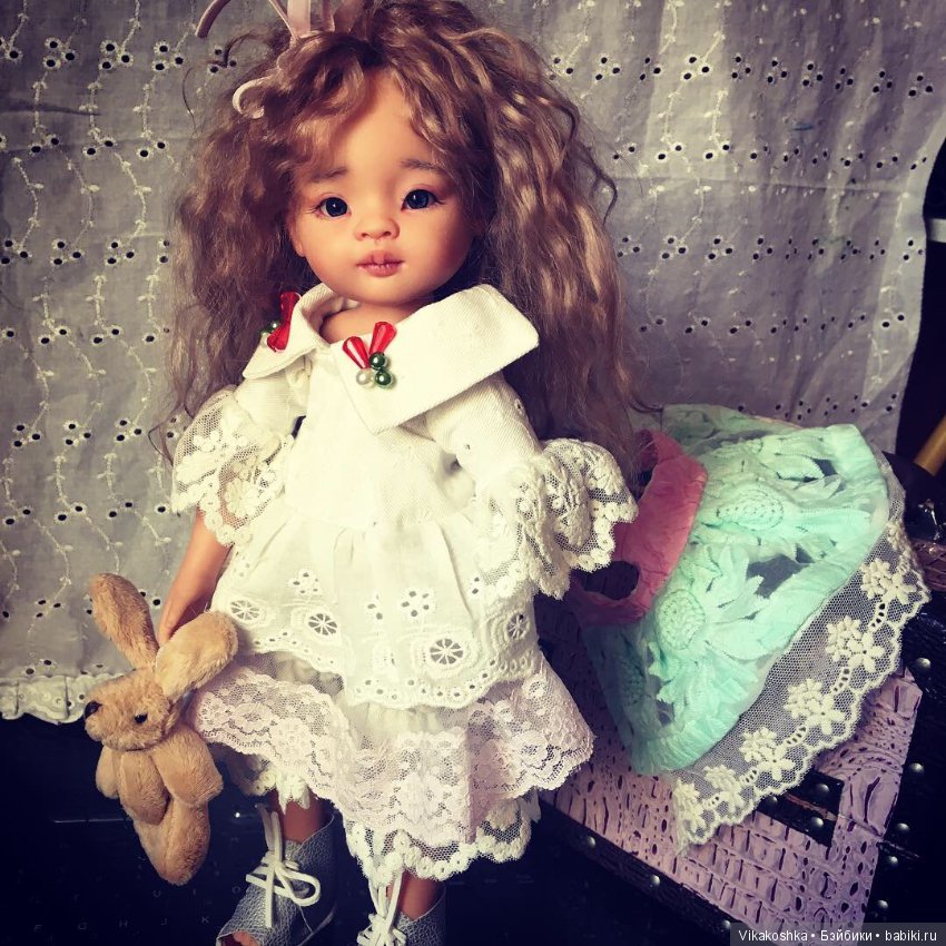 Моя первая Паола Рейна — ООАК Paola Reina (Паола Рейна) и испанских кукол: перерисовка (фото 5)