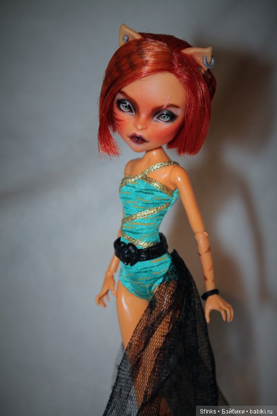 Мой ООАК Торалей Страйп Monster High