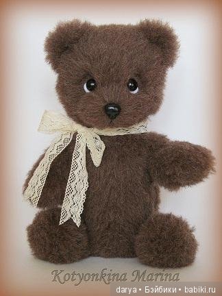Выкройка мишки тедди в подарок от Марины Котенкиной
