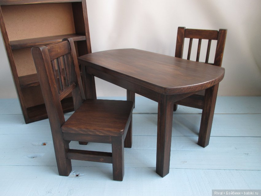 Мебель кукольная. Палисандр (фото 2)