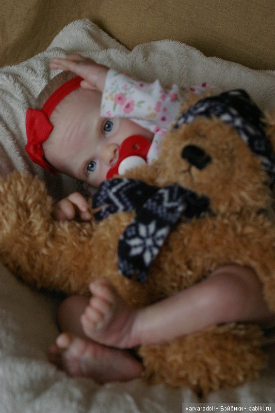 Чудо родилось. Малышка создана на заказ на основе молда Jewel (фото 2)