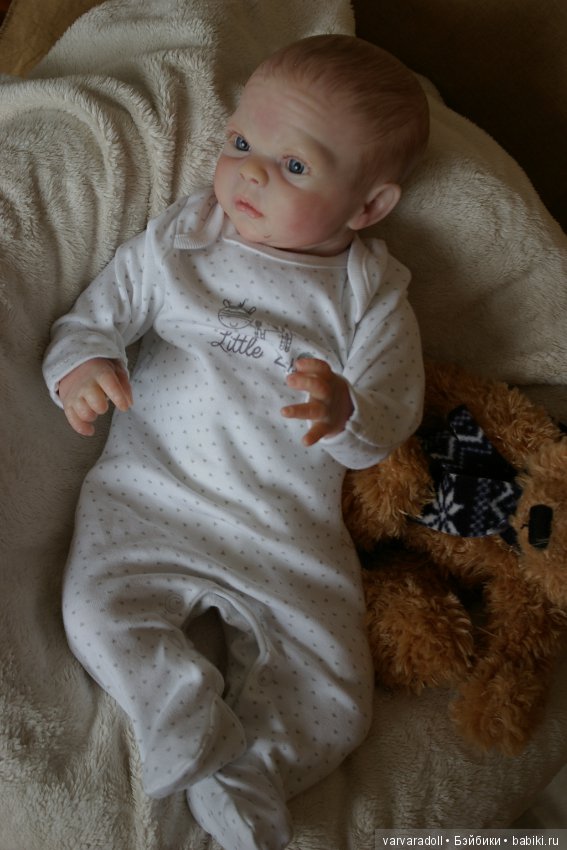Чудо родилось. Малышка создана на заказ на основе молда Jewel