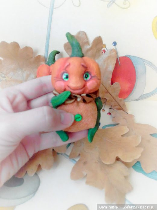 Малыши-тыковки — Лепка авторских игрушек и папье (фото 2)