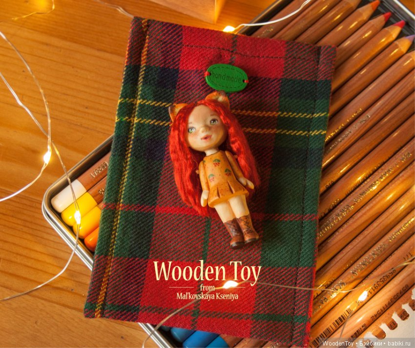 Девочка лисичка (вырезана из кедра) (фото 4)