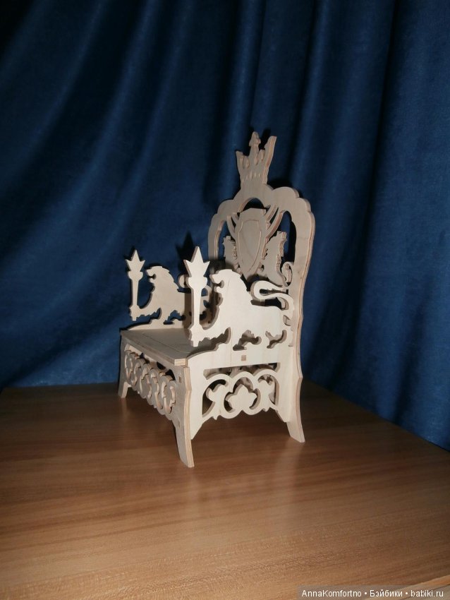 Королевская коллекция — Мебель для кукол и домиков: фото (фото 10)