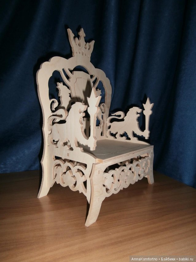 Королевская коллекция — Мебель для кукол и домиков: фото