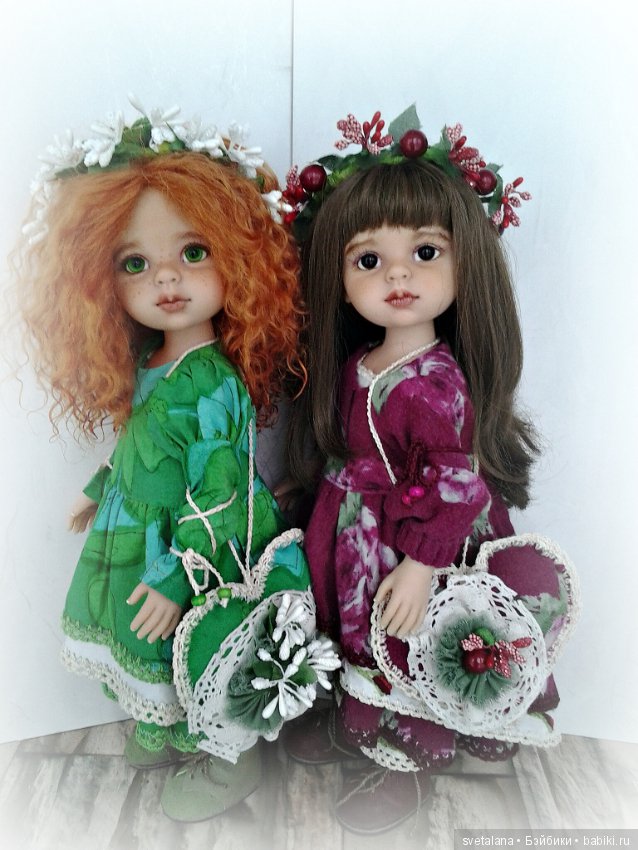 Таїсія и Леся. ООАК кукол от Паола Рейна (фото 10)
