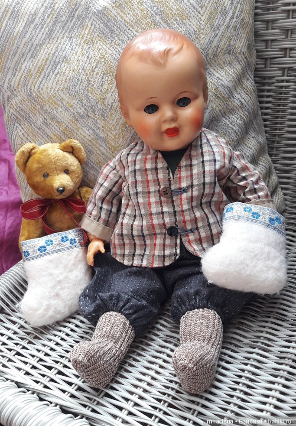 Одежки для Сережки — Редкие антикварные куклы и реплики: воск (фото 3)