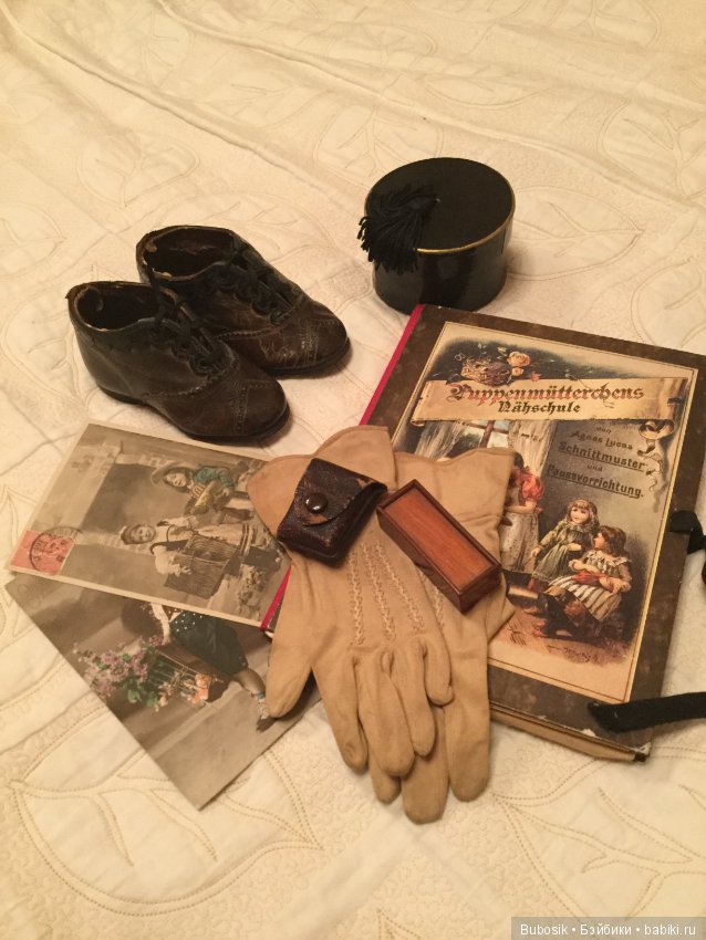 Прекрасности для антикварных кукол с последней выставки (фото 8)