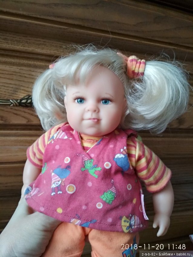 Мой первый ооак — Реставрация и преображение кукол: ремонт (фото 6)