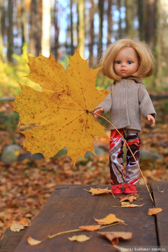 Прогулка поздней осенью — Одежда и обувь для кукол своими руками: фото
