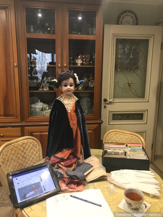 Осенняя девочка Лилибет — Антикварные куклы Armand Marseille (AM): молд 390