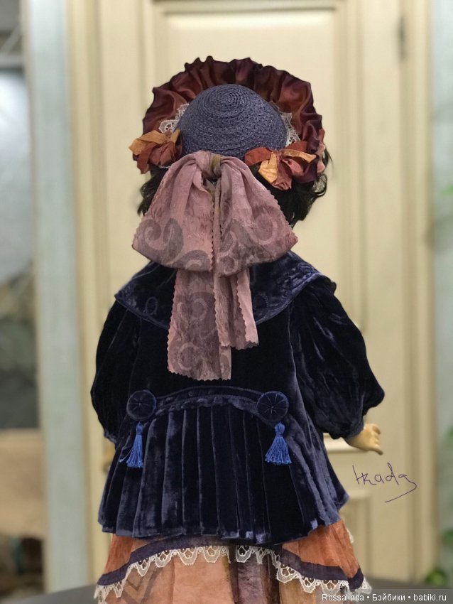 Осенняя девочка Лилибет — Антикварные куклы Armand Marseille (AM): молд 390