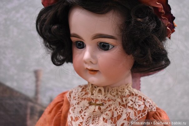 Осенняя девочка Лилибет — Антикварные куклы Armand Marseille (AM): молд 390