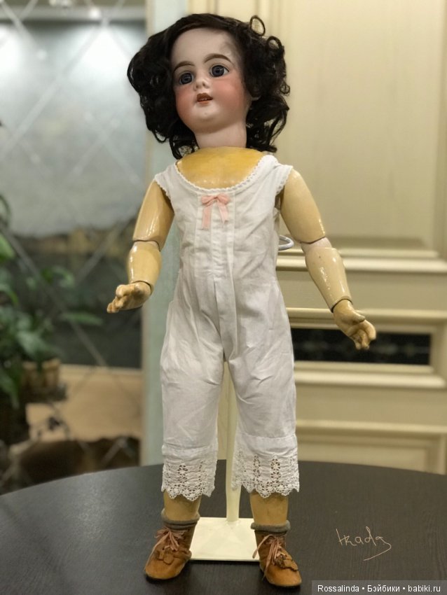 Осенняя девочка Лилибет — Антикварные куклы Armand Marseille (AM): молд 390