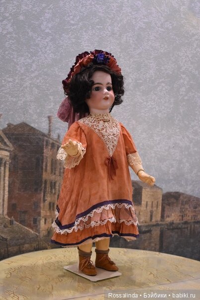 Осенняя девочка Лилибет — Антикварные куклы Armand Marseille (AM): молд 390