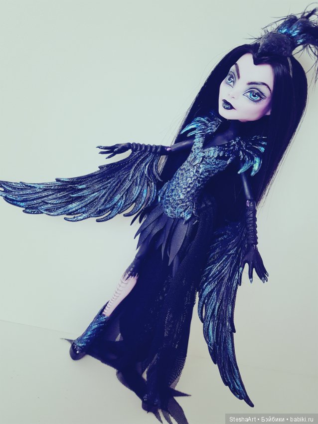 Ворона. ООАК МХ — Куклы Monster High и Ever After High: G1 (фото 4)