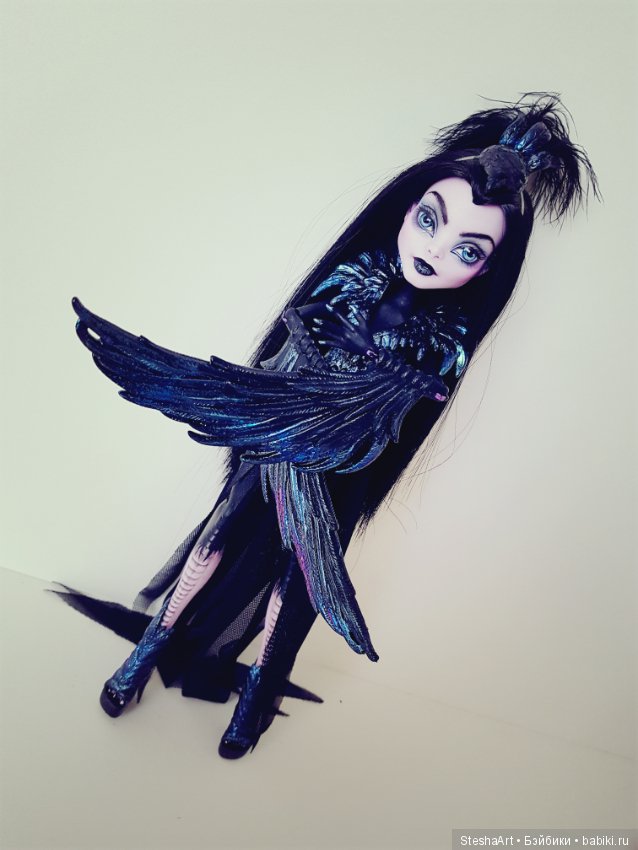 Ворона. ООАК МХ — Куклы Monster High и Ever After High: G1 (фото 2)