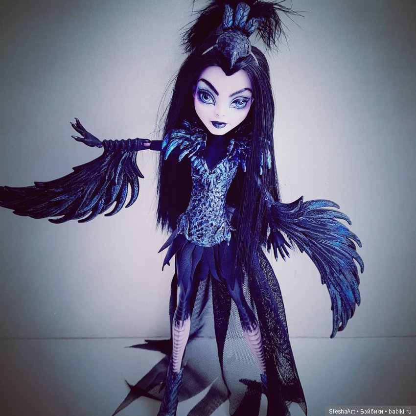 Ворона. ООАК МХ — Куклы Monster High и Ever After High: G1 (фото 6)