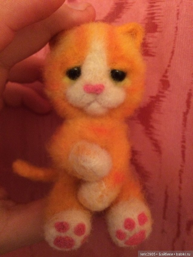 А у нас котёнок родился — Домашние фото авторских игрушек: Тедди (фото 3)