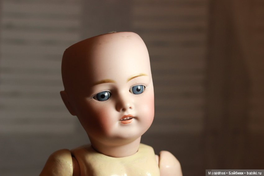 Голубая МЕЧТА. Помогите — Антикварные куклы Kestner (Кестнер) JDK: Хильда (фото 7)