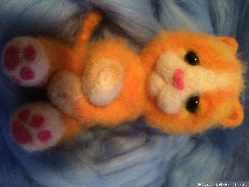 А у нас котёнок родился — Домашние фото авторских игрушек: Тедди (фото 2)