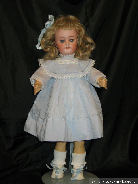 Голубая МЕЧТА. Помогите — Антикварные куклы Kestner (Кестнер) JDK: Хильда (фото 10)