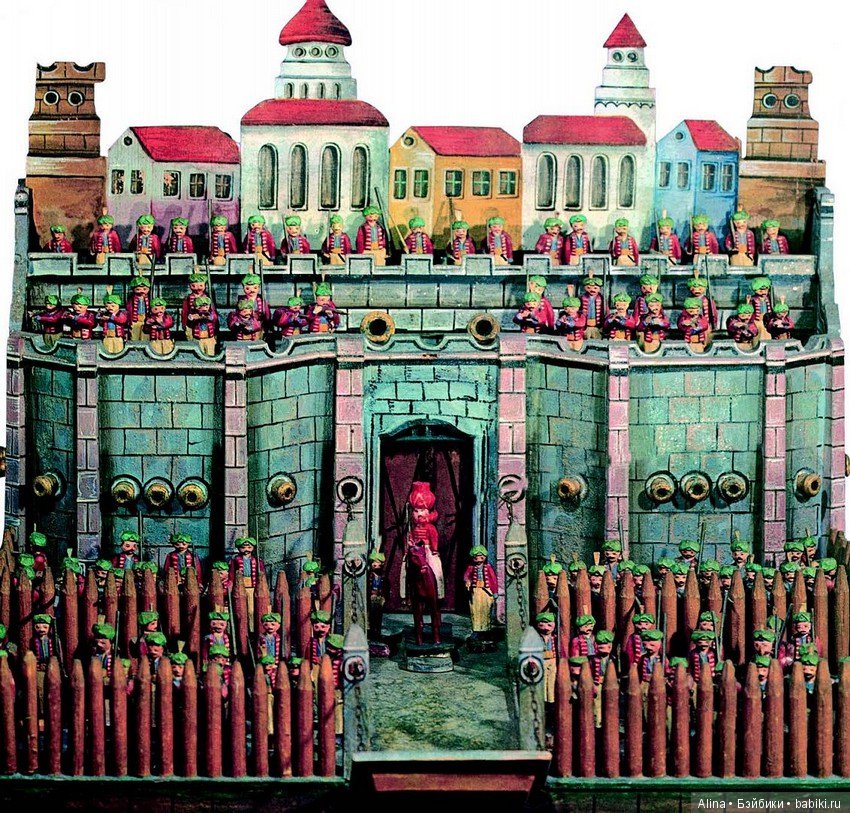 Деревянные игрушки из коллекции Пражского музея игрушки