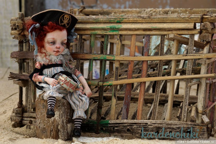 Приключение пиратки Туси в Тунисе - фотосессия от Kardenchiki art dolls