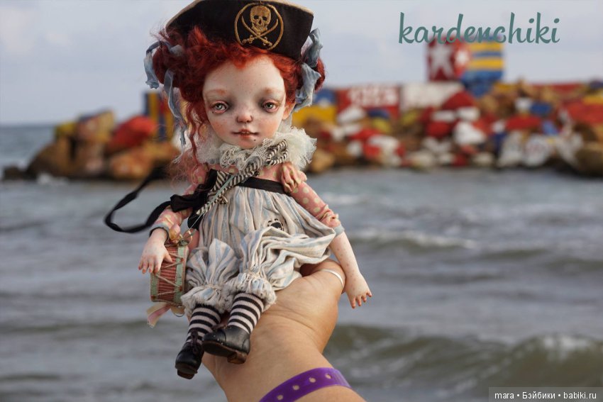 Приключение пиратки Туси в Тунисе - фотосессия от Kardenchiki art dolls (фото 10)