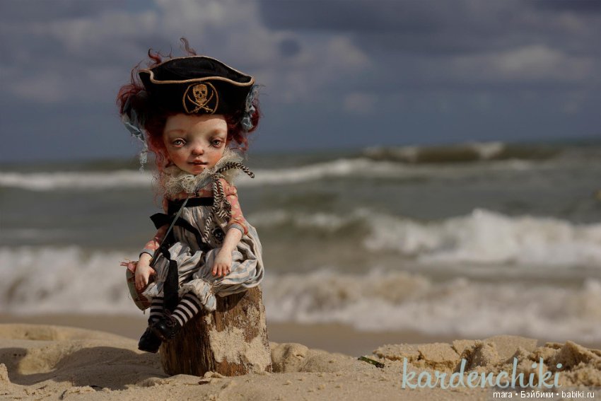 Приключение пиратки Туси в Тунисе - фотосессия от Kardenchiki art dolls