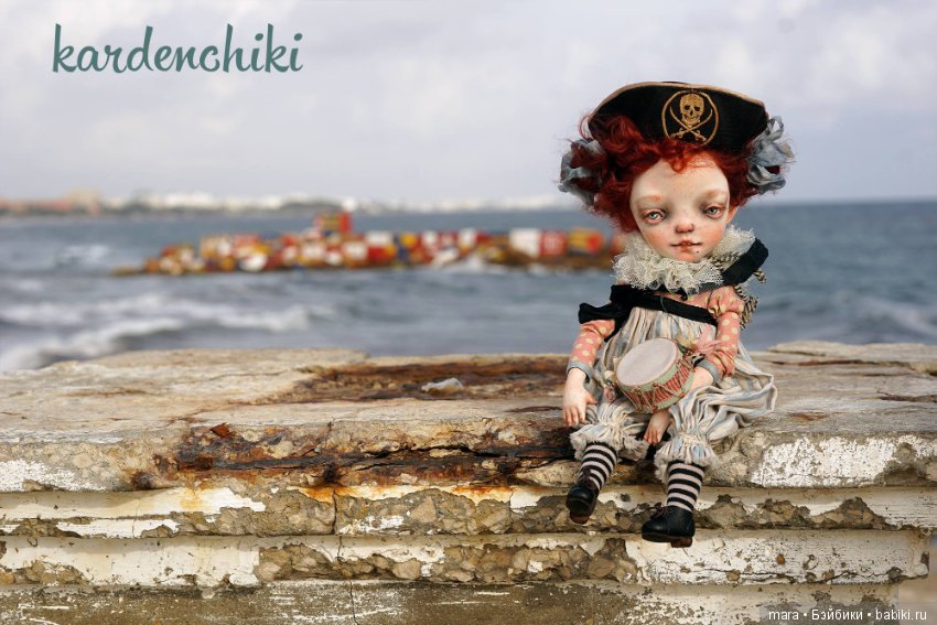 Приключение пиратки Туси в Тунисе - фотосессия от Kardenchiki art dolls (фото 7)
