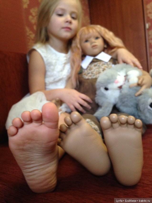 Мои любимые девочки! Девочка Маша и Кукла Линики от Annette Himstedt (фото 3)